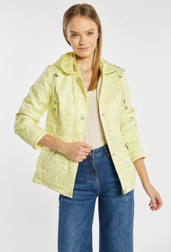 Lekka kurtka z odpinanym kapturem