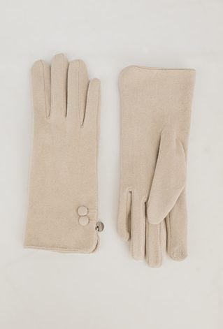 Rękawiczki z ozdobnymi guzikami