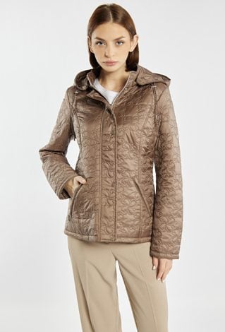 Lekka kurtka z odpinanym kapturem