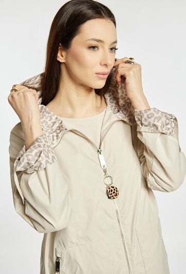 Parka damska z kapturem