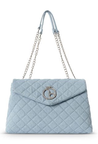 Średnia torebka na ramię Nobo denim