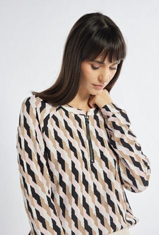 Wzorzysta bluzka