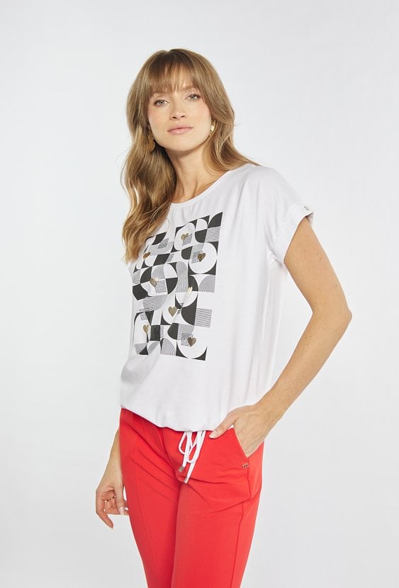 T-shirt z nadrukiem