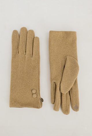 Rękawiczki z ozdobnymi guzikami