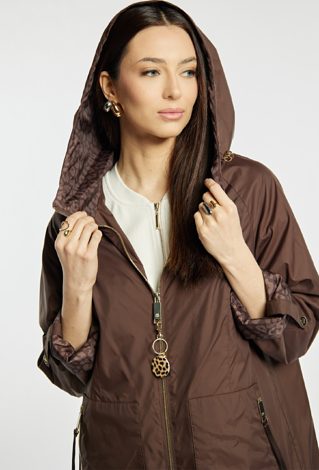 Parka damska z kapturem