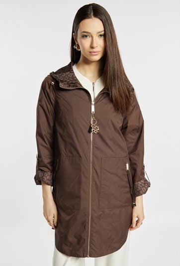 Parka damska z kapturem