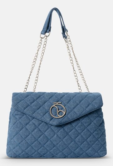 Średnia torebka na ramię Nobo denim