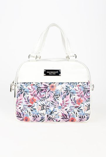 Torba z kwiatowym motywem