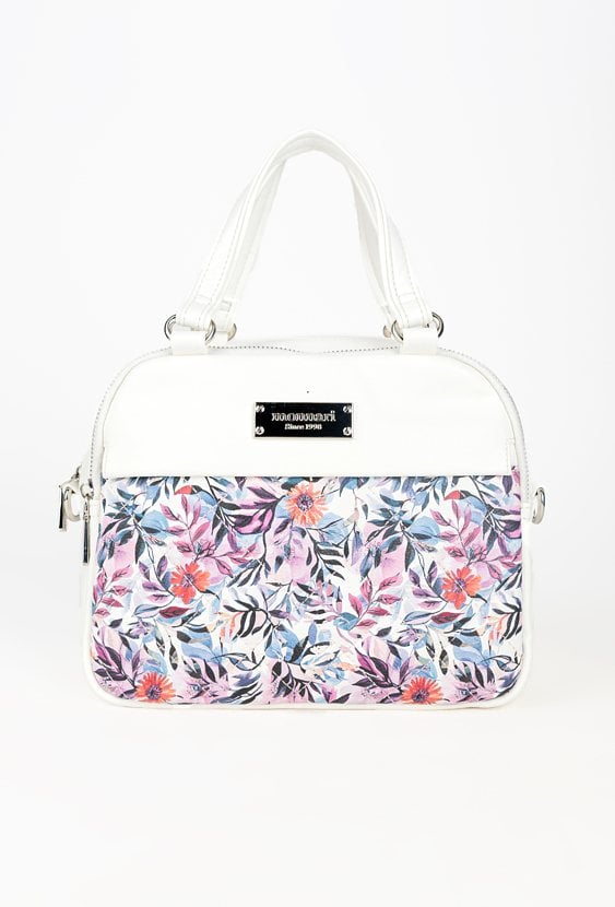 Torba z kwiatowym motywem