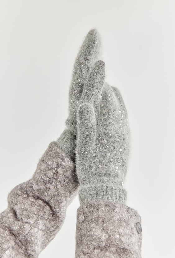 Dzianinowe rękawiczki