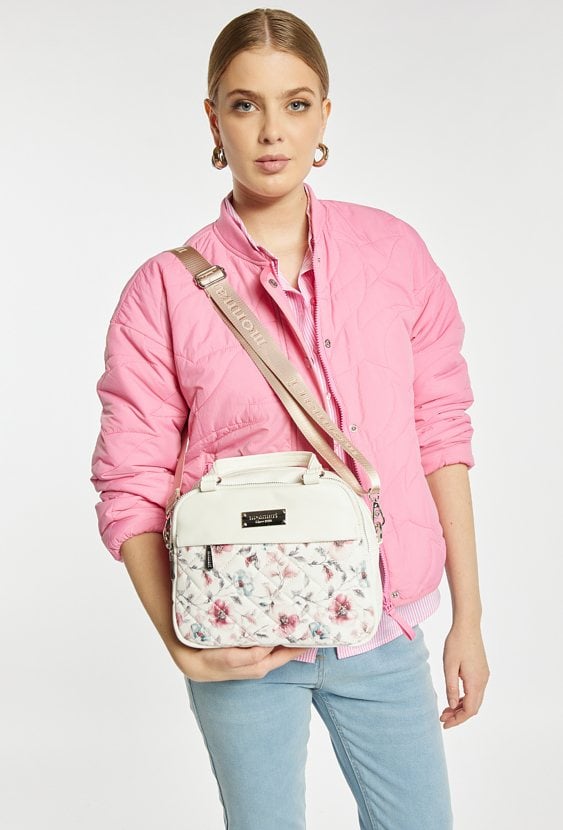 Torba z kwiatowym motywem