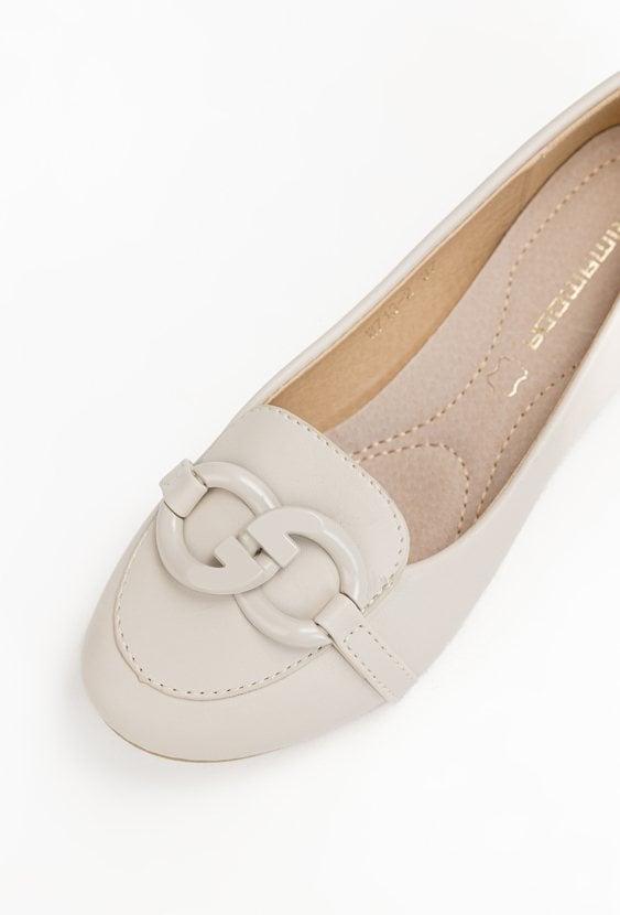 Beżowe baleriny Giolla