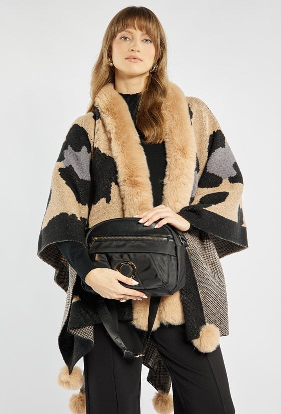 Tekstylna torba na pasku