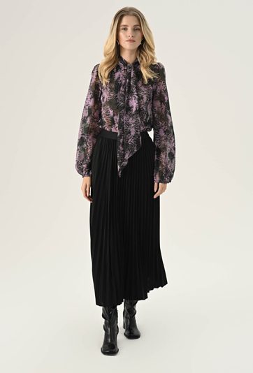 Elegancka bluzka z szarfą