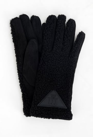 Rękawiczki z puszystym futerkiem