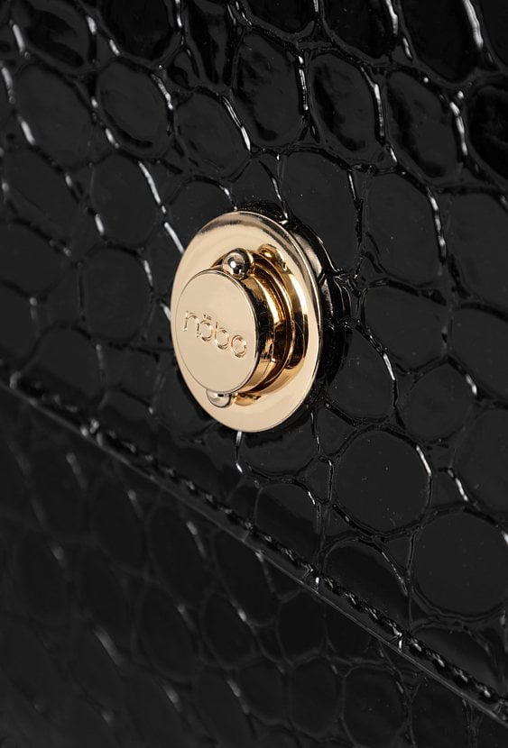 Listonoszka Nobo lakierowane croco