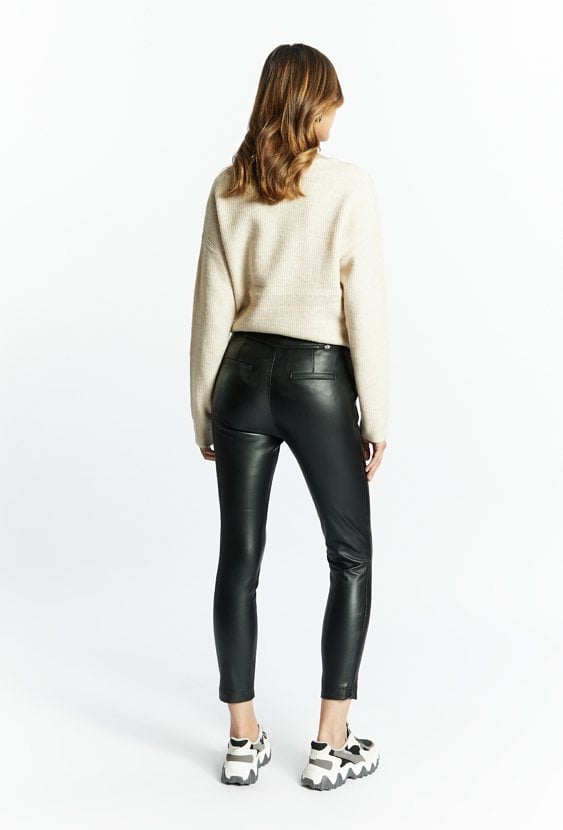 Legginsy z imitacji skóry