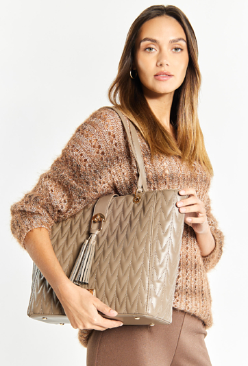 Pikowana torba damska