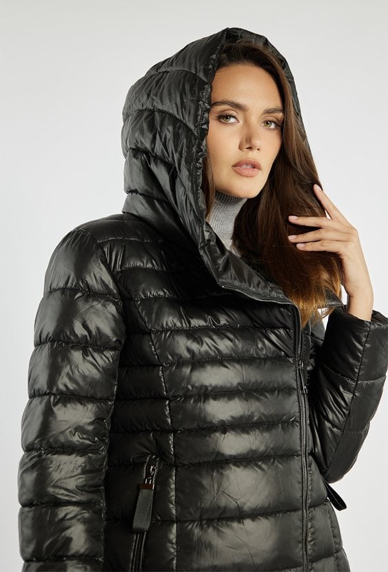 Płaszcz z pikowaniem