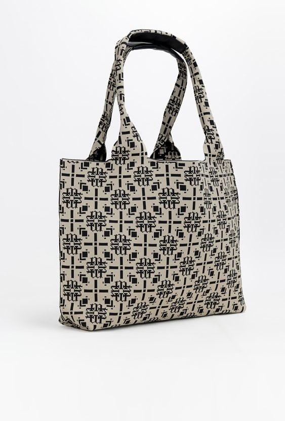 Duży shopper z logo