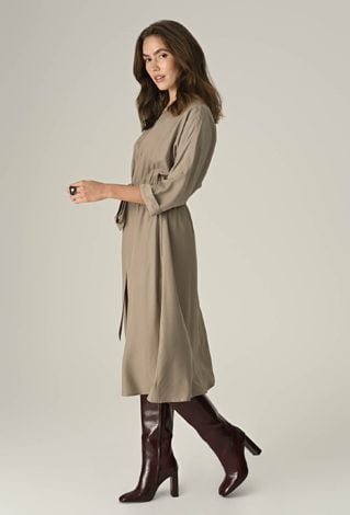 Sukienka midi z wiskozą