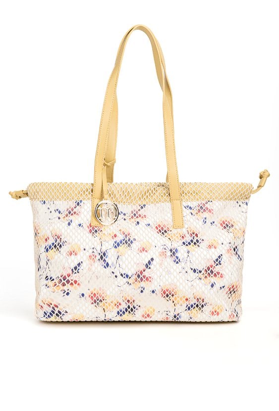 Duży shopper z siateczką