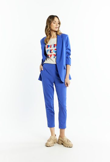 Spodnie damskie z elastyczną gumą