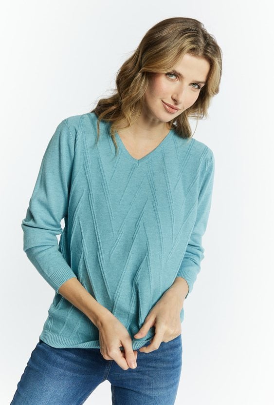 Sweter damski z wiskozy