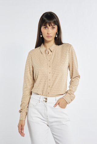 Koszula z delikatnym wzorem