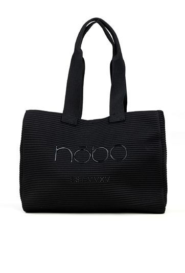 Shopper damski z logo NOBO