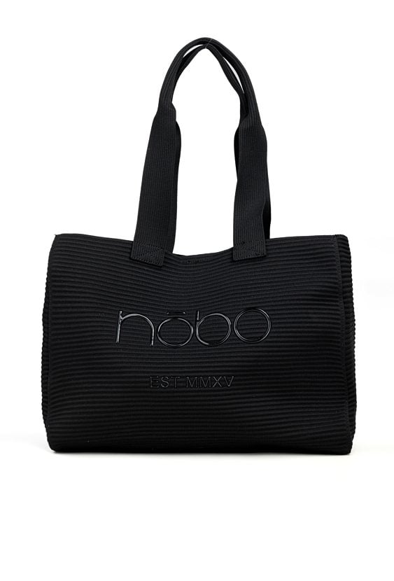 Shopper damski z logo NOBO