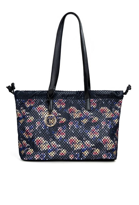 Duży shopper z siateczką