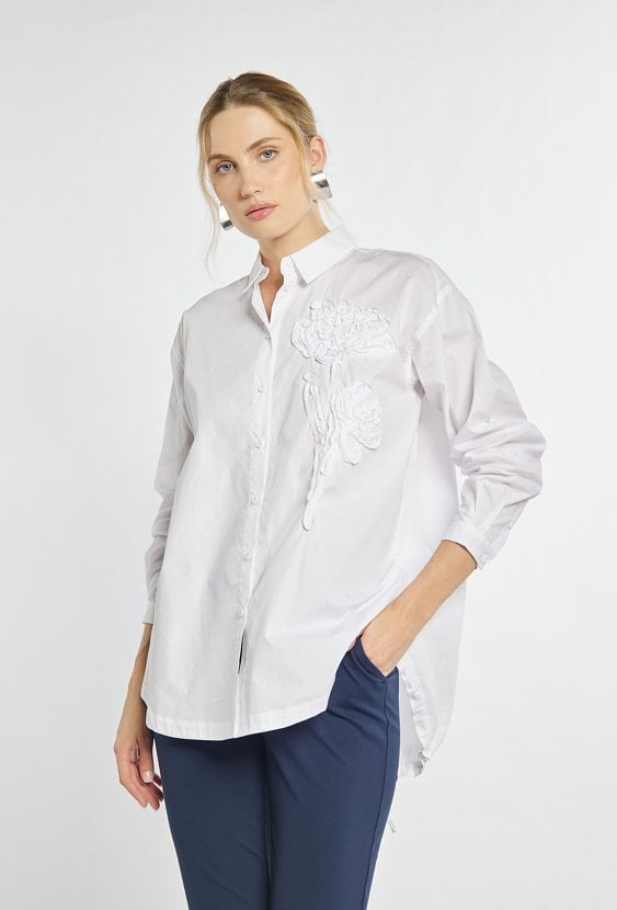 Lekka koszula damska z bawełny