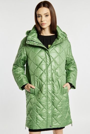 Lekki płaszcz z pikowaniem