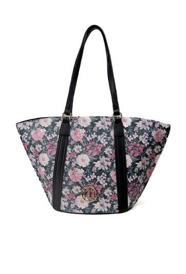 Shopper z kwiatowym wzorem