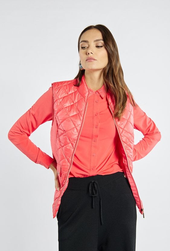 Kamizelka z pikowaniem