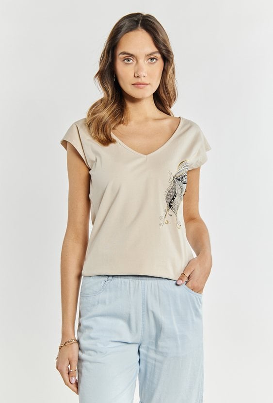 Bawełniany top damski