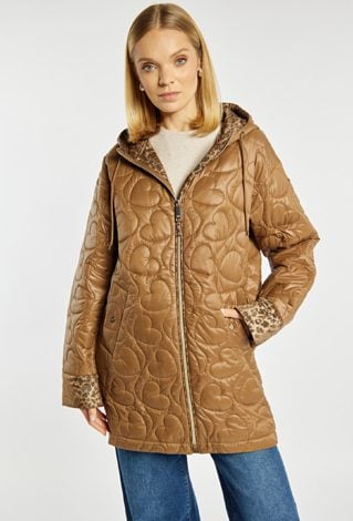 Damska kurtka z wzorem