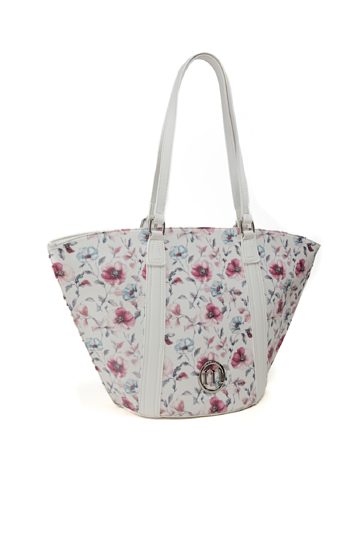 Shopper z kwiatowym wzorem