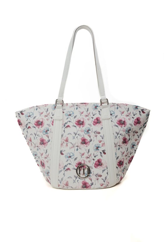 Shopper z kwiatowym wzorem