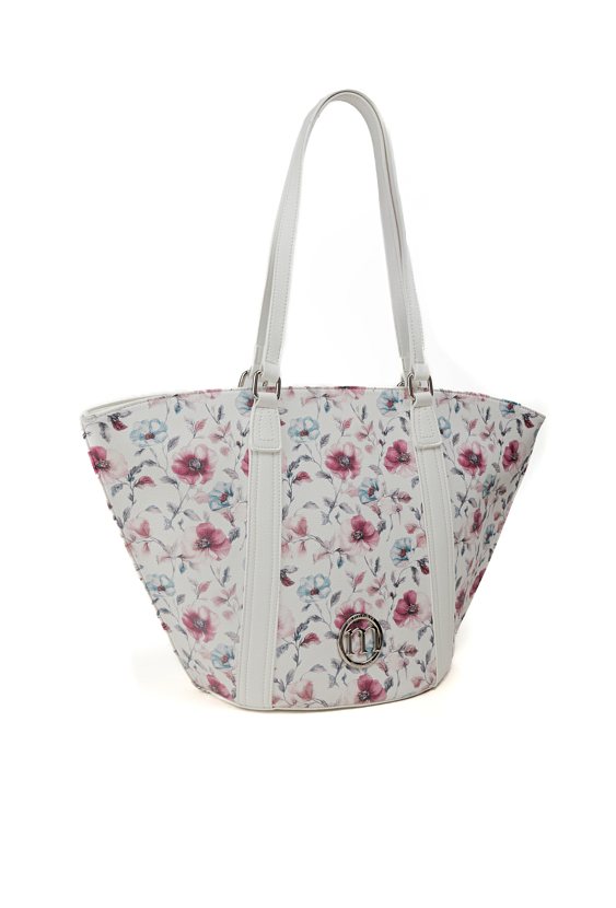 Shopper z kwiatowym wzorem