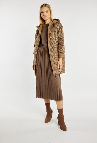 Damska kurtka z wzorem