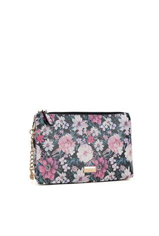 Mała torebka z kwiatowym wzorem