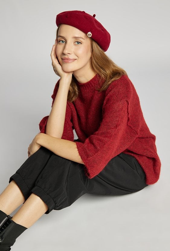 Beret damski