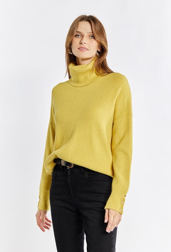 Luźny sweter damski