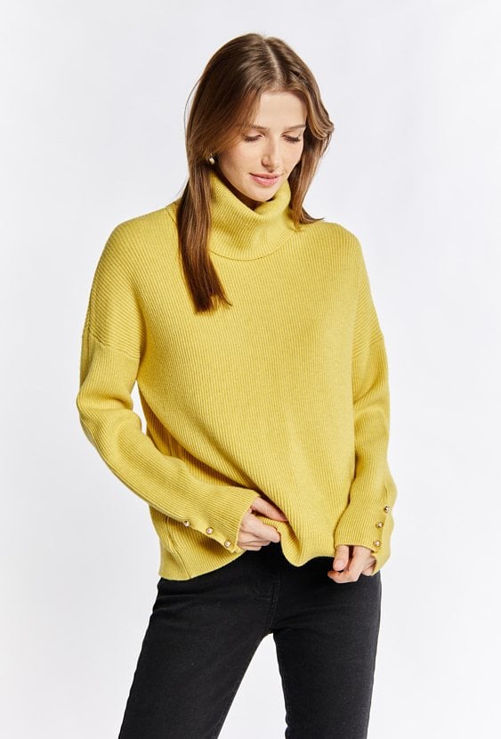 Luźny sweter damski