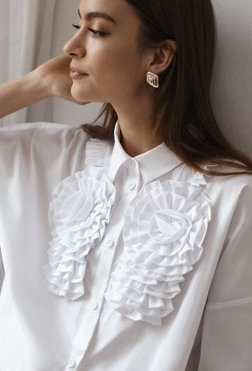 Biała koszula damska