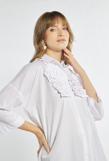 Biała koszula damska