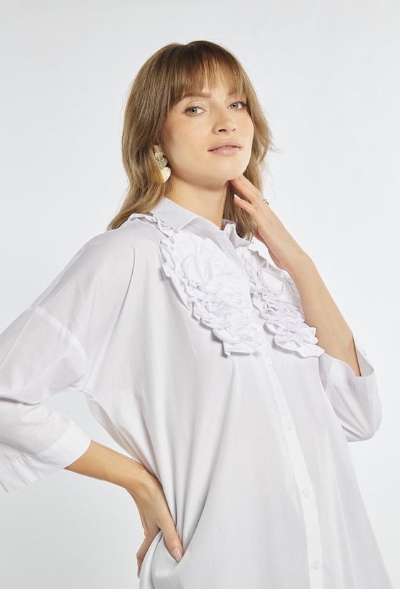 Biała koszula damska