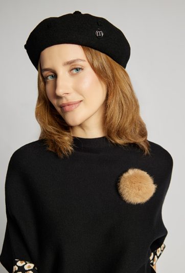 Beret damski